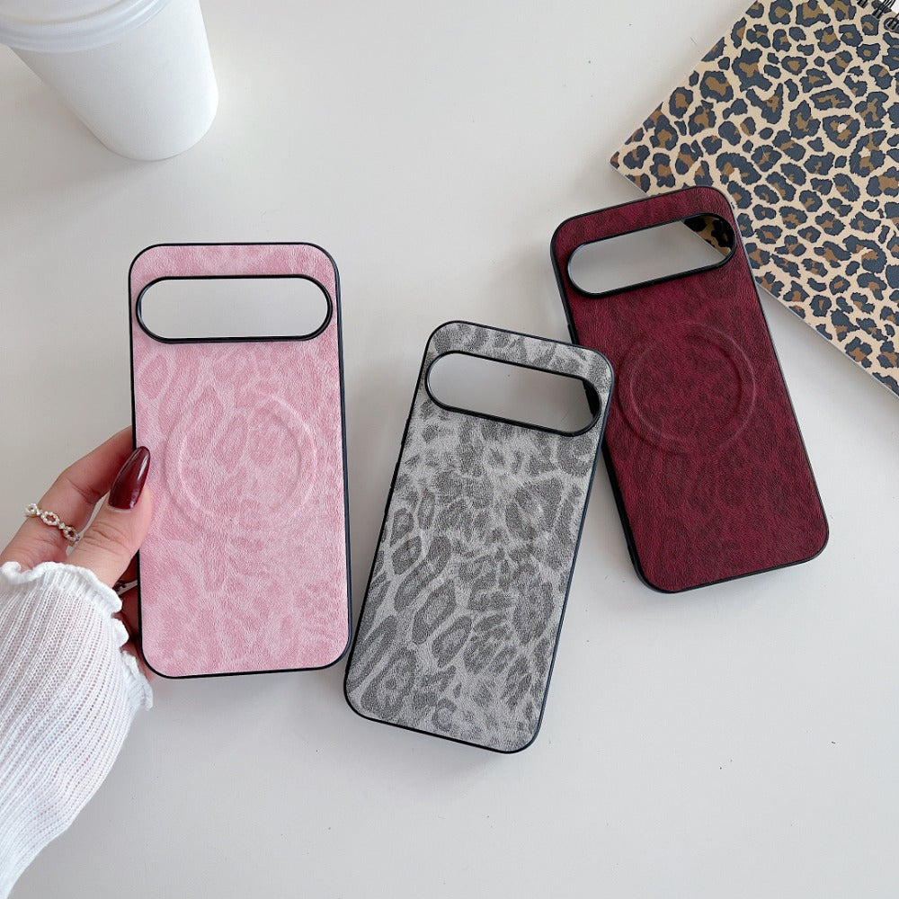 Leopard Print Pixel Case