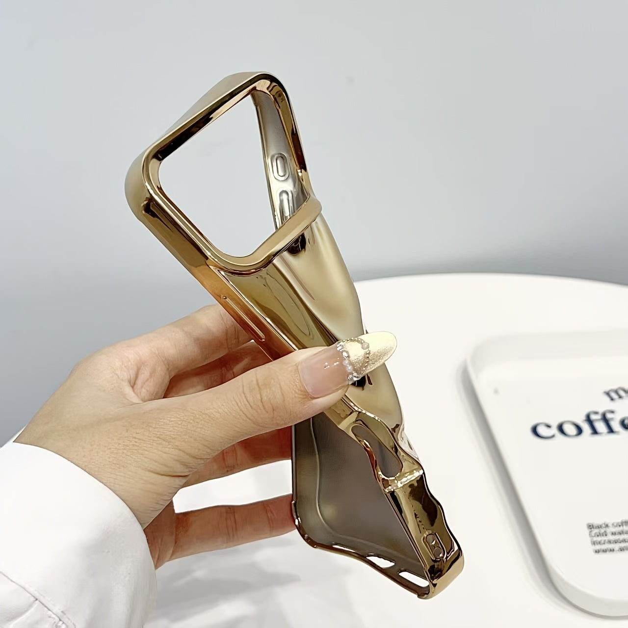 Golden Mirage iPhone Case