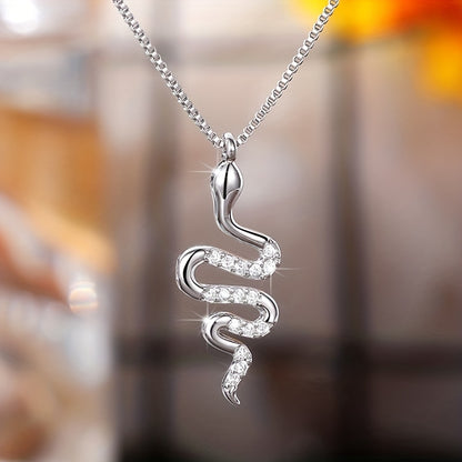 Snake Pendant Necklace