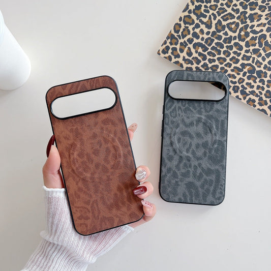 Leopard Print Pixel Case