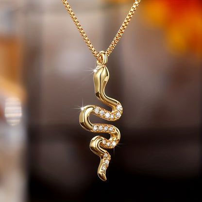 Snake Pendant Necklace