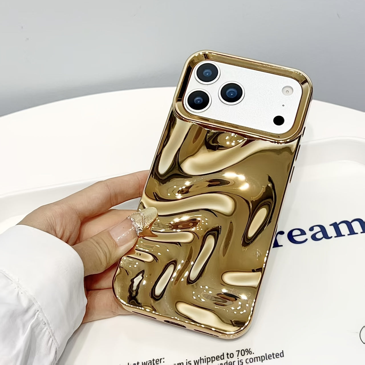 Golden Mirage iPhone Case