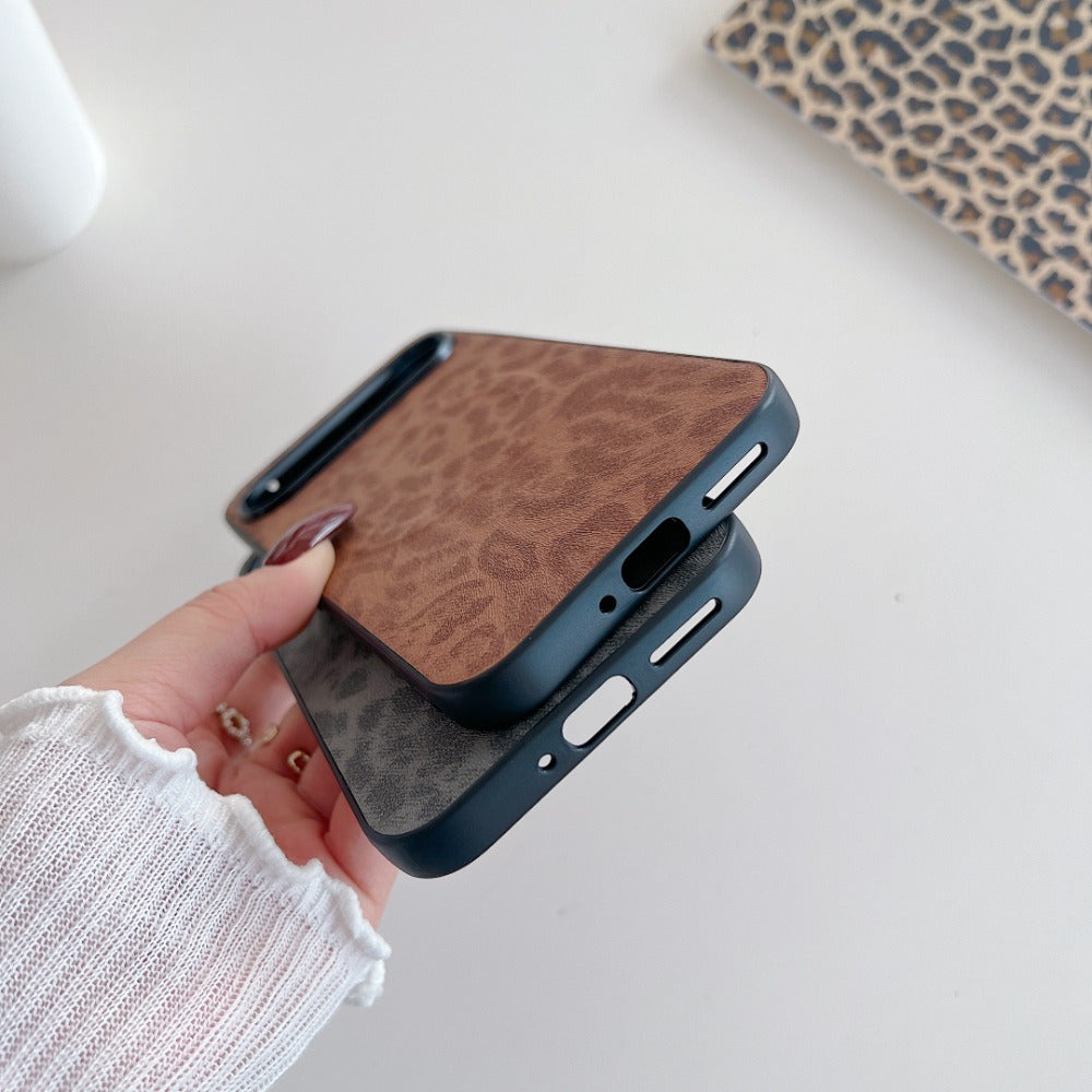 Leopard Print Pixel Case