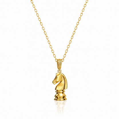 Chess Knight Pendant Necklace