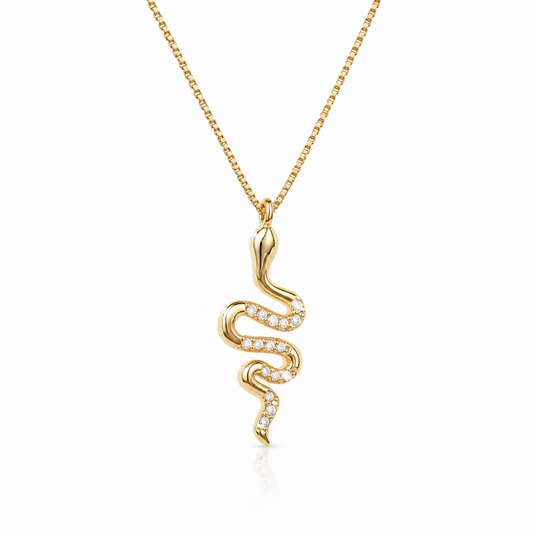 Snake Pendant Necklace