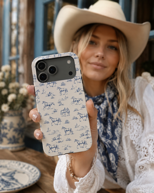 Blue Ranch Toile