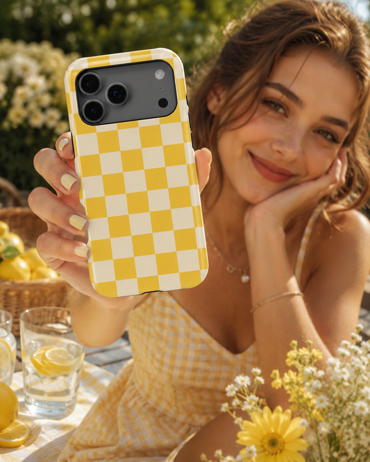 Buttercream Checkerboard