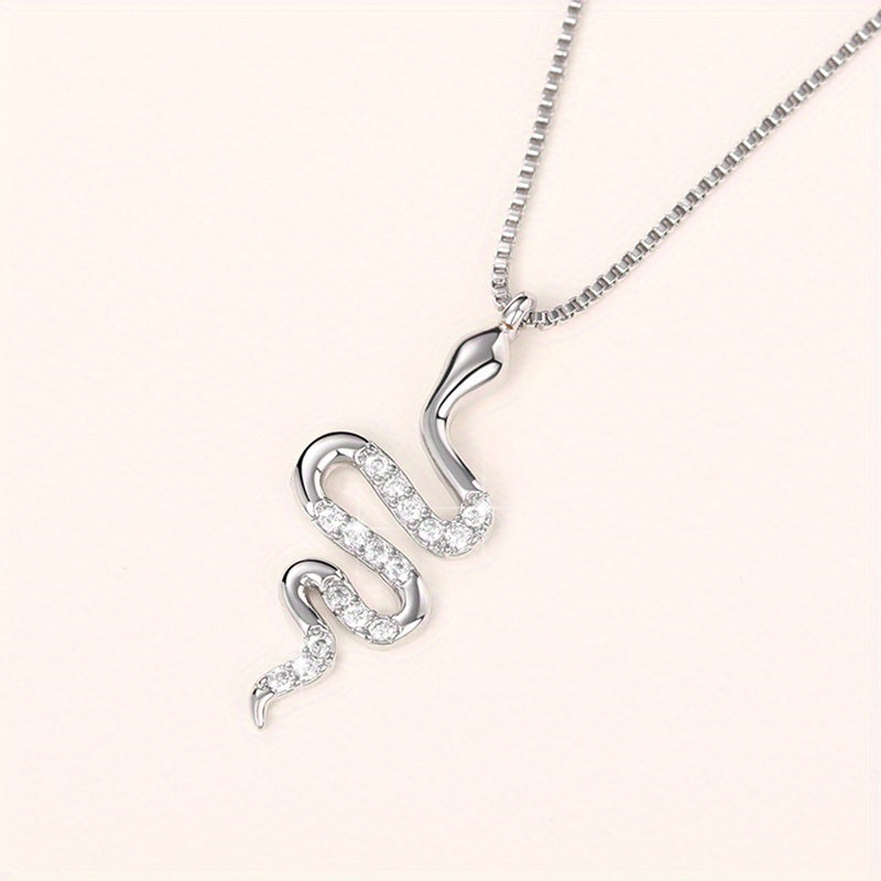 Snake Pendant Necklace