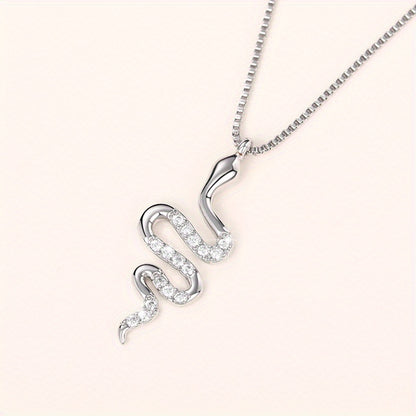 Snake Pendant Necklace