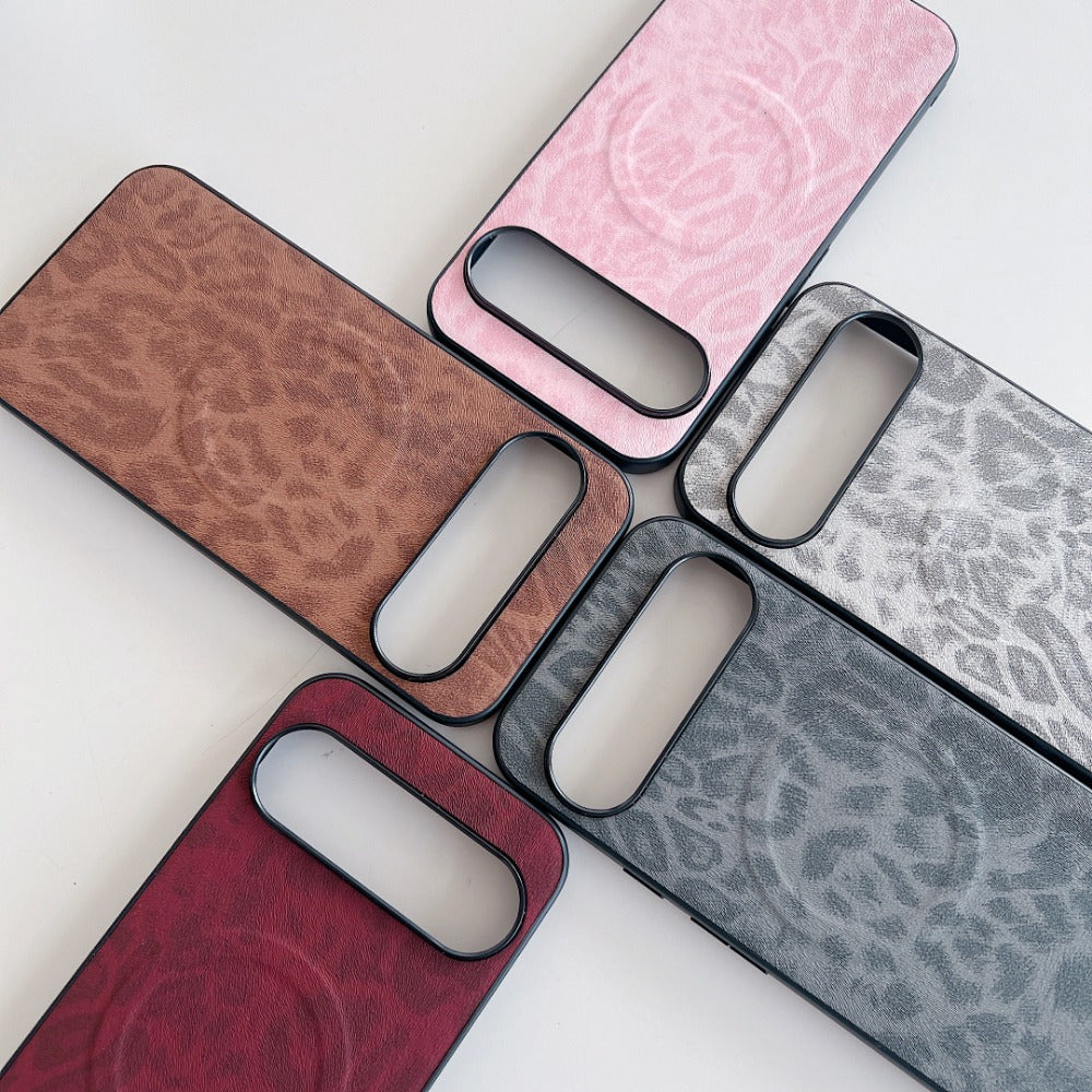 Leopard Print Pixel Case